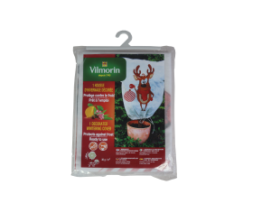 Housse d'hivernage décorée - Renne - 1.6 m x 1.6 m